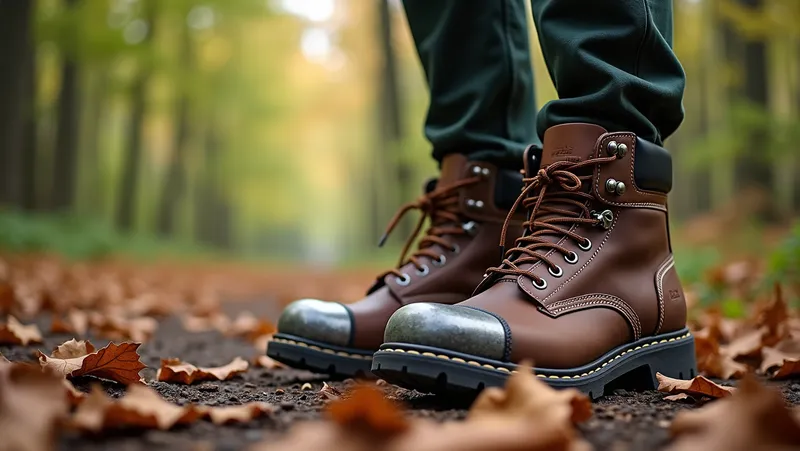 chaussures de securite bucheron